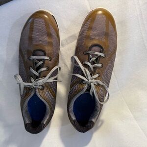 Footjoy Women’s Size 8 Golf Shoes Brown Lace Up Great Condition‎ Cushion Insole
